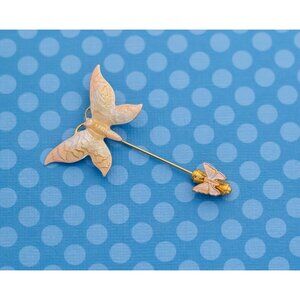 Vintage Art Nouveau Butterfly Stickpin - M9